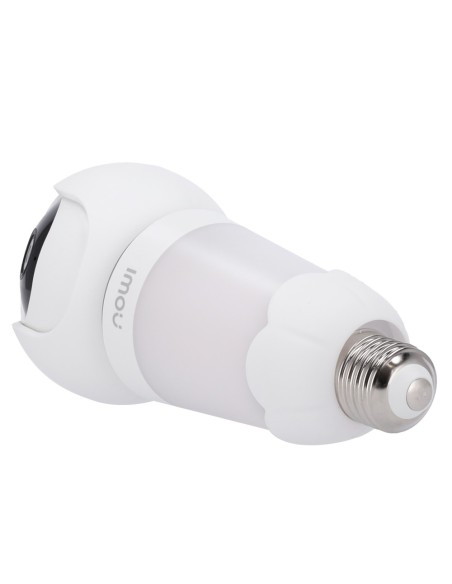 Imou IPC-S6DP-3M0Web-E27-Imou Camera Motorizada Bulbo Bulbo Cam 3MP - WiFi 2,4 GHz / Branco LED Light E27 - 2,8 mm / Autotrackin