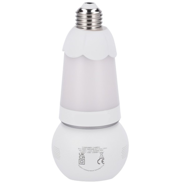 Kaufen IMOU IPC-S6DP-3M0WEB-E27-IMOU motorisierte Glühbirnenkamera Bulb Cam 3MP – WLAN 2,4 GHz / Weiße LED-Lampe E27 – 2,8 mm /