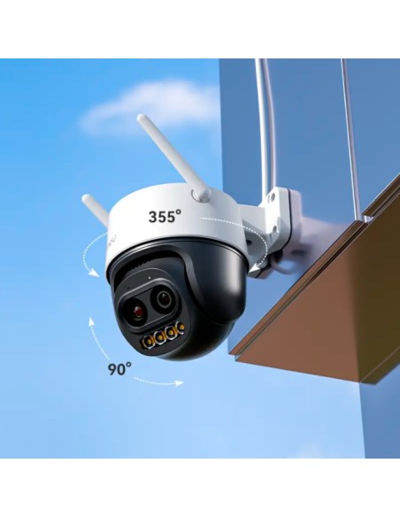Acheter IMOU IPC-S7DP-5M0WEZ-IMOU Caméra motorisée Cruiser Z 5MP - WiFi 6 2,4 GHz / PoE - Zoom hybride / Suivi automatique / IR 