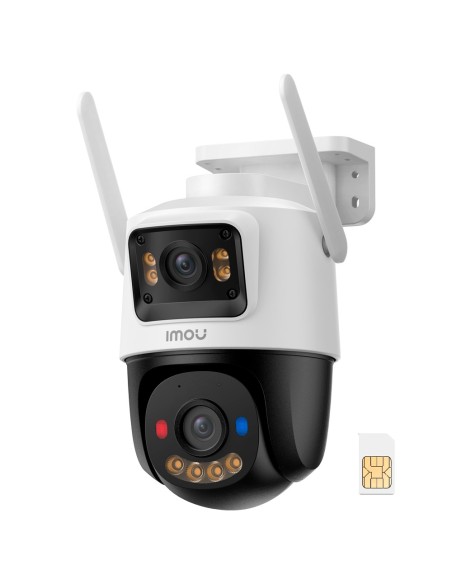 Kaufen IMOU IPC-S7XCP-6M1TED-EU-SIM-IMOU Cruiser Dual 2C 4G 3+3MP – 4G + SIM – Dual-Objektiv / Autotracking / IR + Full Color – 