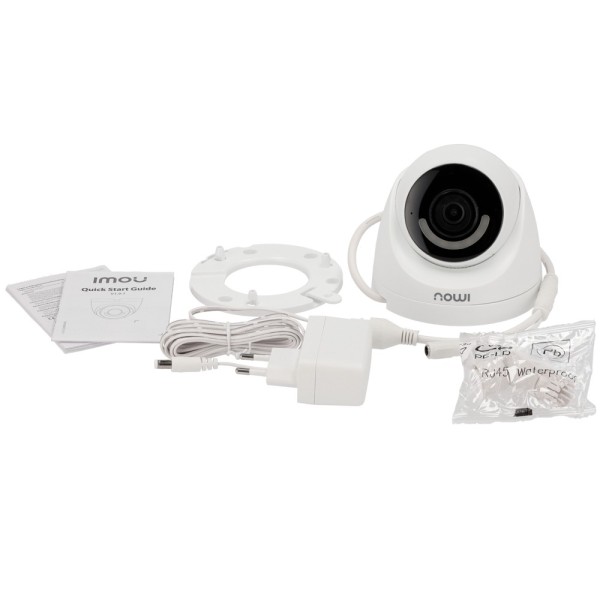 Acquistare IMOU IPC-T26EP-0280B-IMOU Telecamera Dome Turret 2MP - WiFi 2,4 GHz - 2,8 mm / IR 30 m - Audio bidirezionale / Sirena