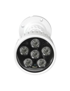 OEM IR100 Alcance Foco Infravermelho 100M - Iluminação LED - 850nm, Abertura de 60 ° - 6 LEDs Ø10 - Inclui célula Fotoc 2