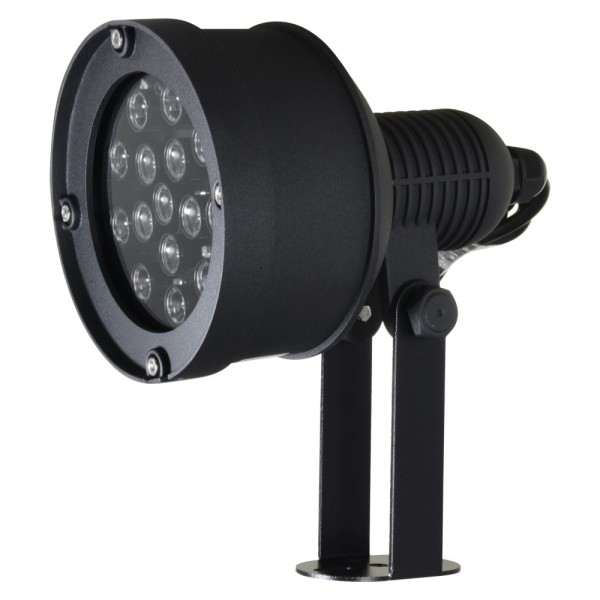 OEM IR40-180 foco infravermelho de alcance 180m - iluminação LED - 850nm, 40 ° abertura - 6 LEDs Ø10 - Inclui a célula