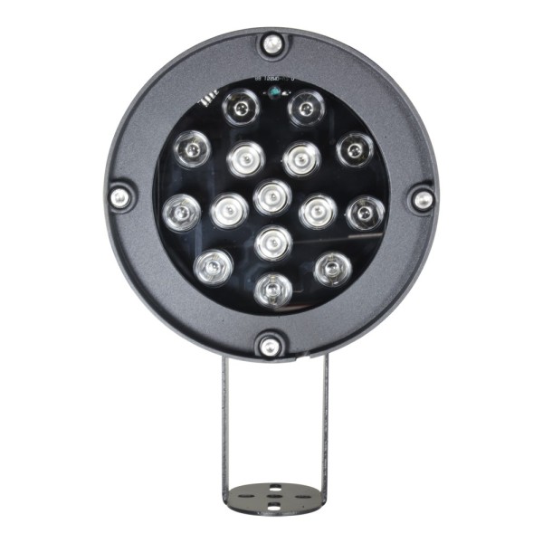 Comprar OEM IR40-180 Foco infrarrojo de alcance 180m - Iluminación por LEDs - 850nm, 40° de apertura - 6 leds Ø10 - Incluye célu