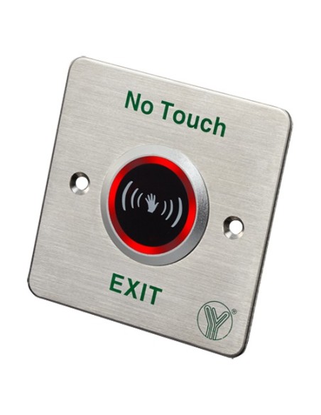 Acheter YLI ISK-841C Bouton de sortie sans contact - Capteur infrarouge avec LED indicatrice - Testé 100 000 utilisations - NO/N