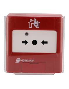 Comprar JADE BIRD JBE-2100C Pulsador analógico Jade Bird - Rearmable, tapa de protección incluída - Indicador luminoso y visual  2