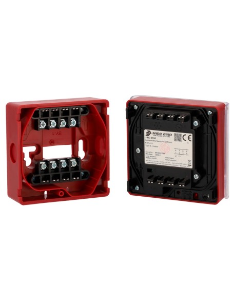 Comprar JADE BIRD JBE-2100C Pulsador analógico Jade Bird - Rearmable, tapa de protección incluída - Indicador luminoso y visual 