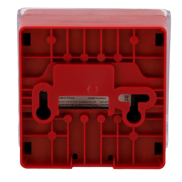 Comprar JADE BIRD JBE-2100C Pulsador analógico Jade Bird - Rearmable, tapa de protección incluída - Indicador luminoso y visual 