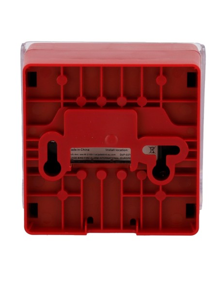 Comprar JADE BIRD JBE-2100C Pulsador analógico Jade Bird - Rearmable, tapa de protección incluída - Indicador luminoso y visual 