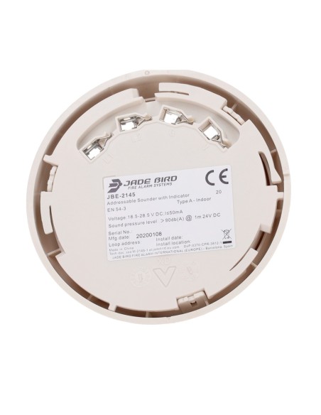Comprar JADE BIRD JBE-2145 Sirena analógica Jade Bird - Salida de gran potencia 100 dB(A) @ 1m - Requiere alimentación auxiliar 
