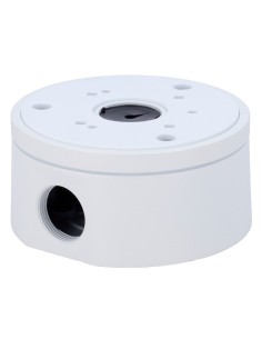 Caixa de conexão branca do OEM JBoX-118 - para cameras Bullet, Dome e Torre - Adequado para uso ao ar livre - Teto ou par