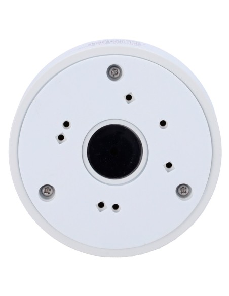 Caixa de conexão branca do OEM JBoX-118 - para cameras Bullet, Dome e Torre - Adequado para uso ao ar livre - Teto ou par