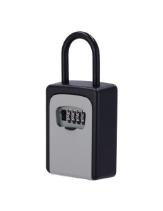 Acheter OEM KEYS-SAFEBOX-HOOK Boîte à clés sécurisée avec crochet – Ouverture par code à 4 chiffres – Installation murale
