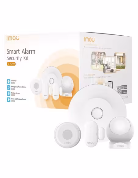 Acquistare IMOU KIT-ALARM-ZG2-EU-5-IMOU Kit di allarme domotico Imou wireless - Hub di allarme domotico - Zigbee 3.0 / Wi