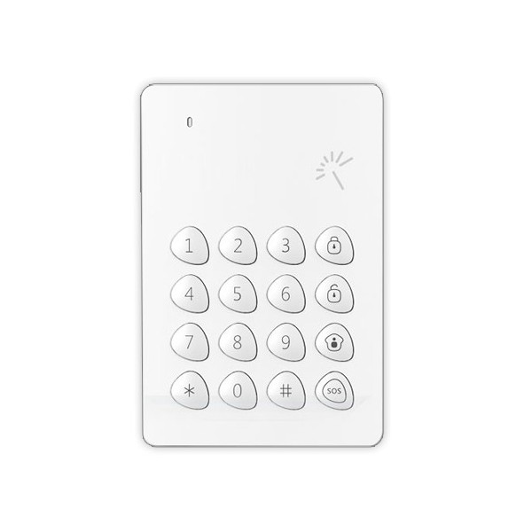 Acheter CHUANGO KP-700 Clavier autonome - Sans fil - Antenne interne - Permet l’armement/le désarmement - Compatible avec des po