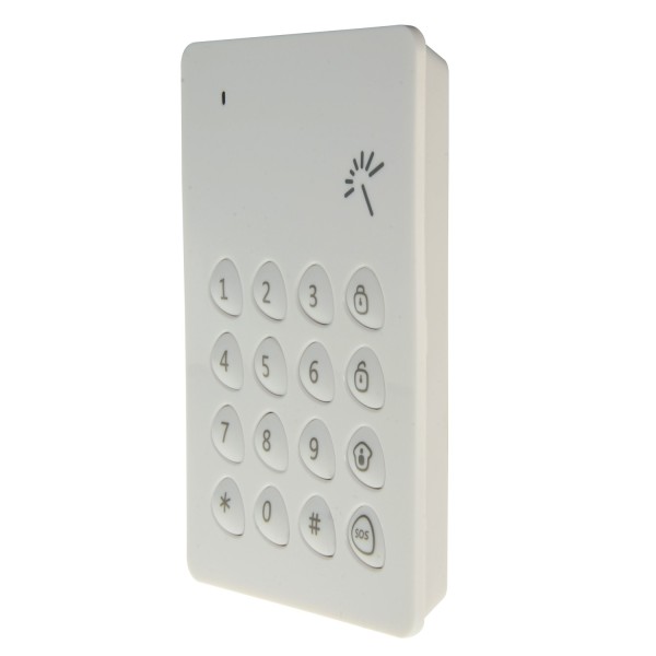 Acheter CHUANGO KP-700 Clavier autonome - Sans fil - Antenne interne - Permet l’armement/le désarmement - Compatible avec des po