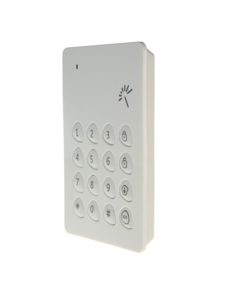 Kaufen CHUANGO KP-700 eigenständige Tastatur – kabellos – interne Antenne – ermöglicht Scharf-/Unscharfschaltung – kompatibel mi