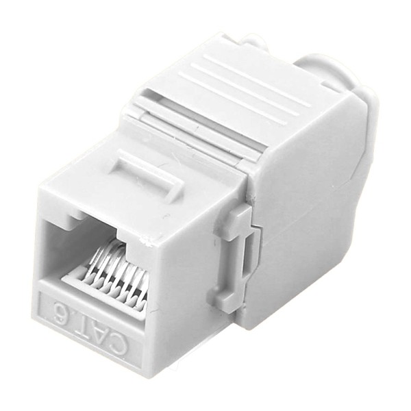 Comprar OEM KS6-TL180 Conector para cables UTP - Conector salida RJ45 - Compatible UTP categoría 6 - Fácil instalación sin neces