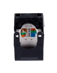 Conector de cabo UTP OEM KS6-TL180-BK - Conector RJ45 Saída - Categoria UTP compatível 6 - fácil instalação sem necessidade  2