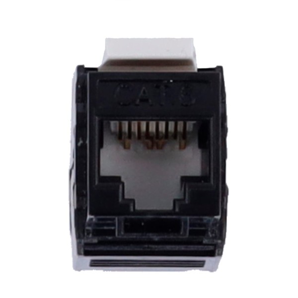 Comprar OEM KS6-TL180-BK Conector para cables UTP - Conector salida RJ45 - Compatible UTP categoría 6 - Fácil instalación sin ne