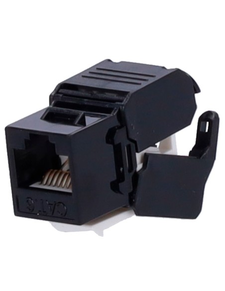 Conector de cabo UTP OEM KS6-TL180-BK - Conector RJ45 Saída - Categoria UTP compatível 6 - fácil instalação sem necessidade 