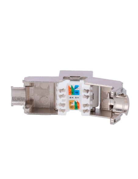 Conector de cabo FTP OEM KS6A-FTP-TL180 - Conector de saída RJ45 - Categoria FTP compatível 6A - fácil instalação sem necessidad
