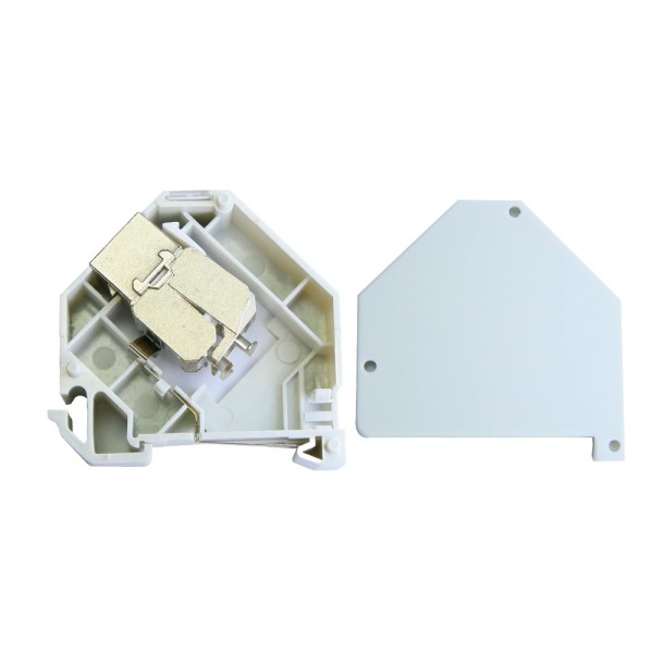 OEM KS6A-FTP-TL180-DIN Conector de cabo FTP - Conector de saída RJ45 - Categoria FTP compatível 6A - fácil instalação sem NEC