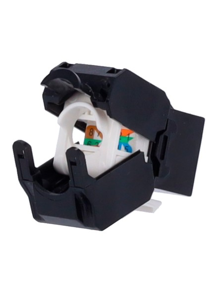 Comprar OEM KS6A-TL180-BK Conector para cables UTP - Conector salida RJ45 - Compatible UTP categoría 6A - Fácil instalación sin 
