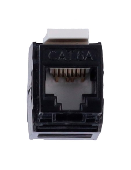 Comprar OEM KS6A-TL180-BK Conector para cables UTP - Conector salida RJ45 - Compatible UTP categoría 6A - Fácil instalación sin 