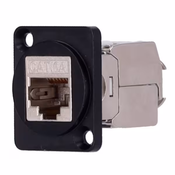 Comprar OEM KS6A-TL180-WALL Módulo Keystone RJ45 Cat6A UTP - Conexión Toolless sin necesidad de crimpadora - Inserción de conduc