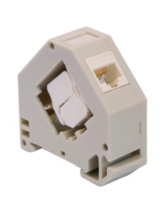 Acquistare OEM KS6A-UTP-TL180-DIN Connettore per cavi UTP - Connettore uscita RJ45 - Compatibile con UTP categoria 6A - Installa