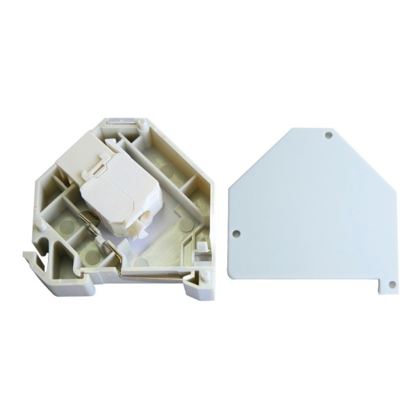 OEM KS6A-UTP-TL180-DIN Cable Connector UTP - Conector RJ45 Saída - Compatível Categoria UTP 6A - Fácil Instalação sem NEC