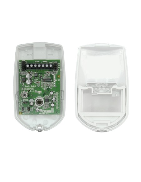 Pyronix KX18DC Detector de cortina do tipo PIR - Adequado para uso interno - 1 sensor infravermelho duplo - fiação - intervalo d