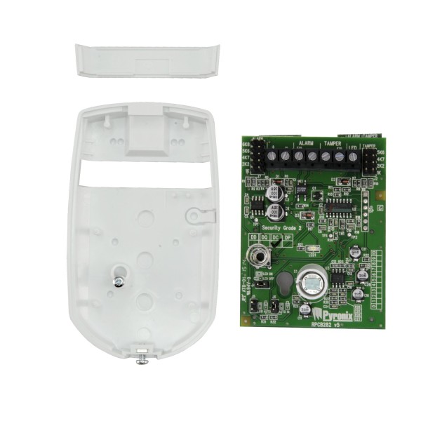 Pyronix KX18DC Detector de cortina do tipo PIR - Adequado para uso interno - 1 sensor infravermelho duplo - fiação - intervalo d