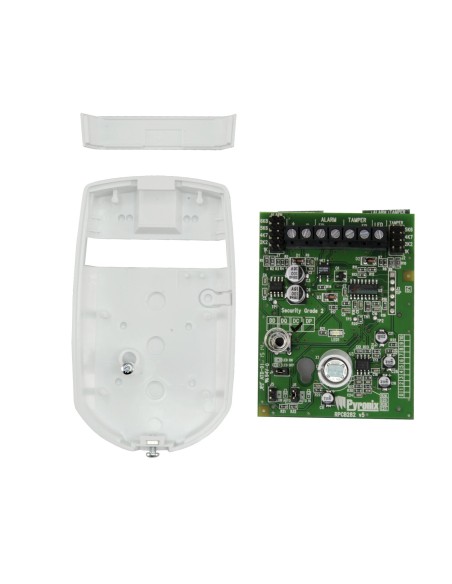 Pyronix KX18DC Detector de cortina do tipo PIR - Adequado para uso interno - 1 sensor infravermelho duplo - fiação - intervalo d