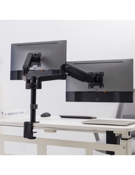 Kaufen OEM LDT48-C024 Doppelmonitorarm – Tischmontage – Tragfähigkeit 9 kg/Arm