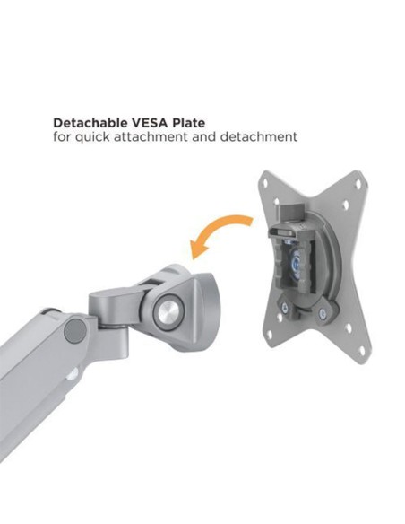 Comprar OEM LDT62-C012P Brazo para monitor - Instalación en mesa - Peso soportado 9 Kg LDT62-C012P