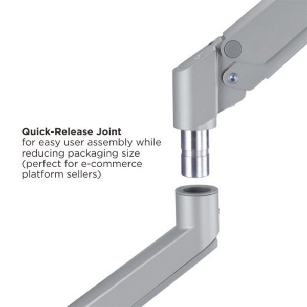 Comprar OEM LDT62-C012P Brazo para monitor - Instalación en mesa - Peso soportado 9 Kg LDT62-C012P