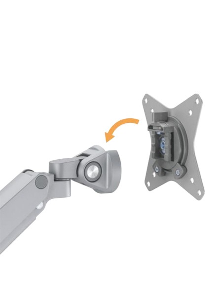 Comprar OEM LDT62-C024P-GREY Brazo para dos monitores - Instalación en mesa - Peso soportado 9 Kg/Brazo LDT62-C024P-GREY