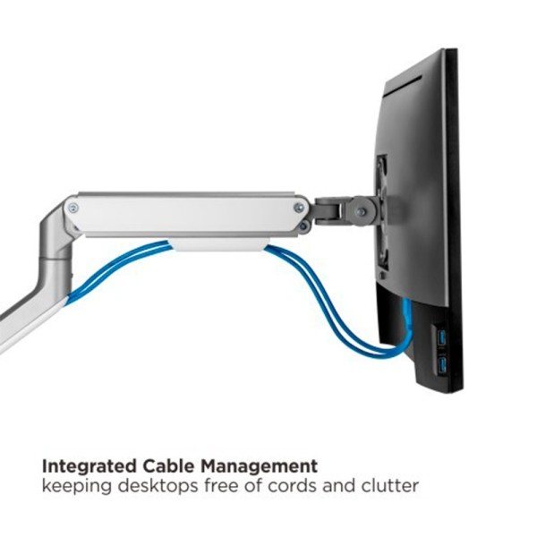 Comprar BRATECK LUMI LDT63-C012-SILVER Brazo para monitor - Instalación en mesa - Peso soportado 9 Kg