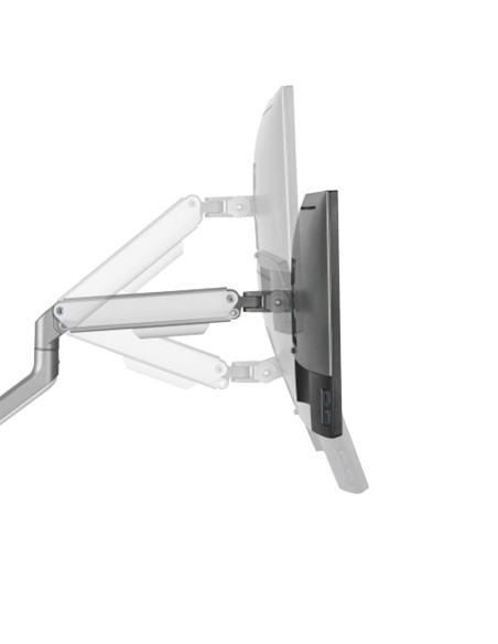 Acquistare OEM LDT63-C024-SILVER Braccio per due monitor - Installazione da tavolo - Peso supportato 9 kg/braccio