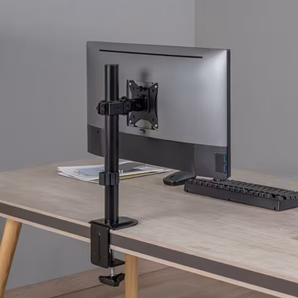 Comprar BRATECK LUMI LDT66-C01 Poste para monitor - Instalación en mesa - Peso soportado 9 Kg