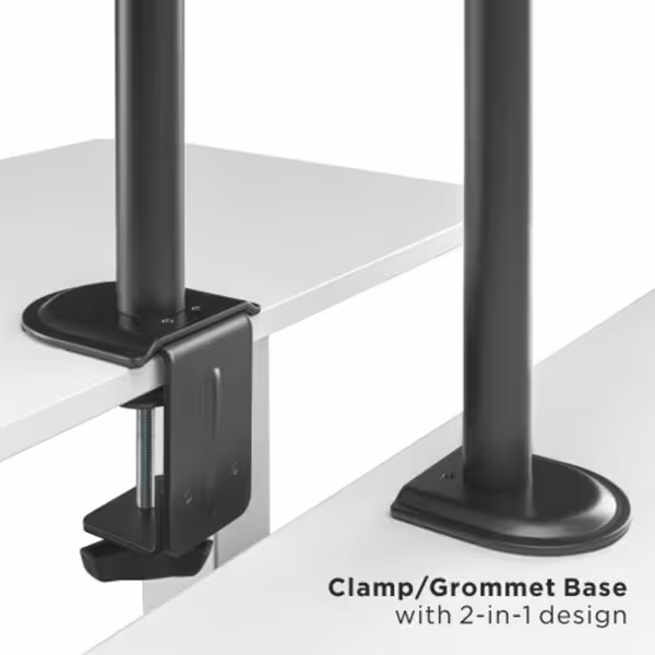Comprar BRATECK LUMI LDT66-C01 Poste para monitor - Instalación en mesa - Peso soportado 9 Kg