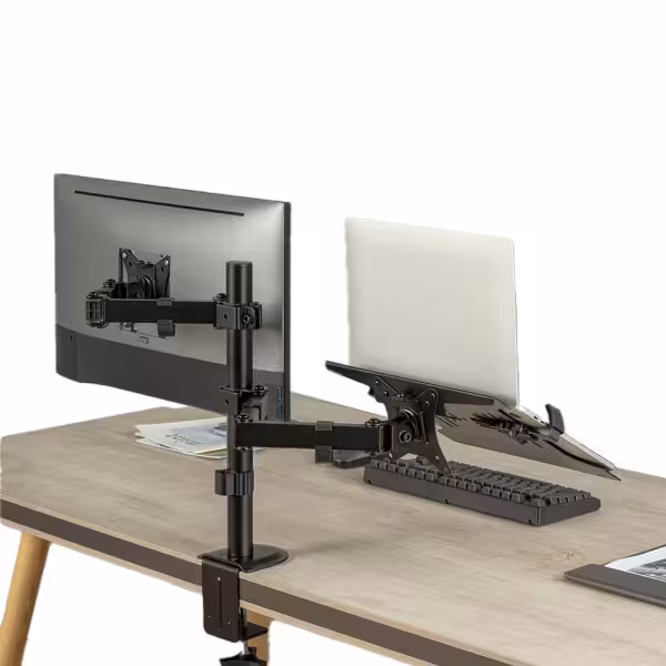Comprar BRATECK LUMI LDT66-C024ML Brazo para monitor y PC - Instalación en mesa - Peso soportado 9 Kg + 4 Kg