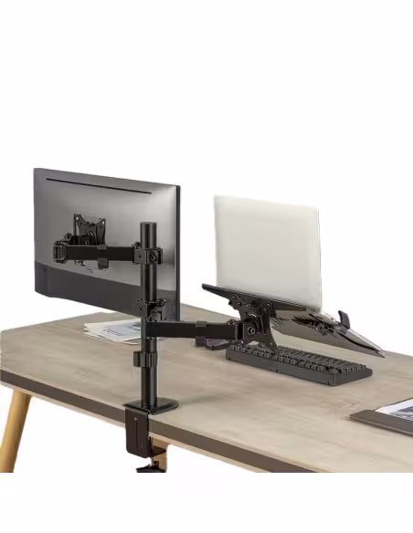 Comprar BRATECK LUMI LDT66-C024ML Brazo para monitor y PC - Instalación en mesa - Peso soportado 9 Kg + 4 Kg