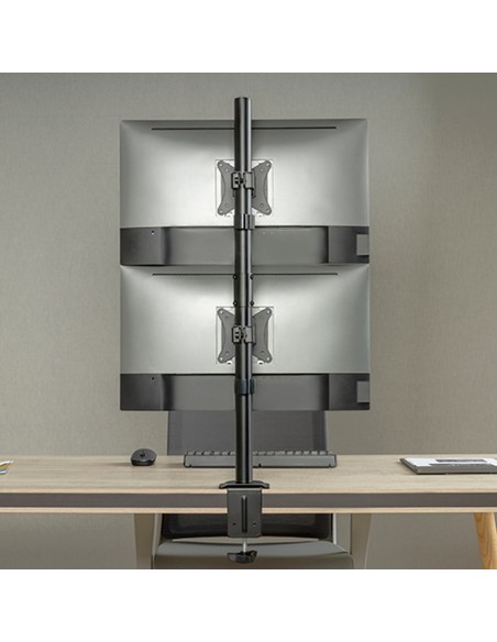 OEM LDT66-C02V post para dois monitores - instalação na tabela - peso suportado 9 kg / tela