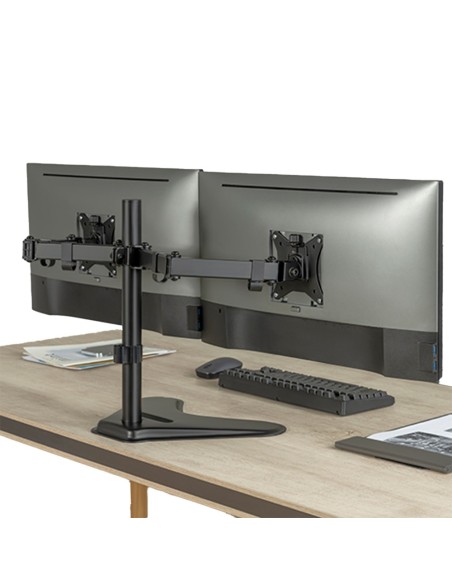 Comprar OEM LDT66-T024 Brazo para dos monitores - Instalación en mesa - Peso soportado 9 Kg/Brazo LDT66-T024