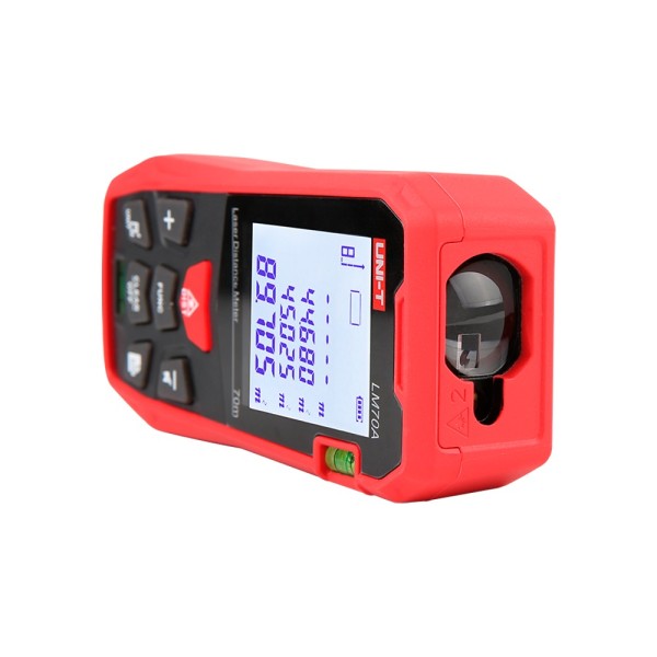 Comprar UNI-T LM100A Medidor láser de distancia - Rango de hasta 100 m con precisión milimétrica - Medición de longitud, área, v