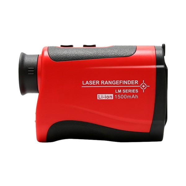 Uni-tendência LM600 Laser Meter - Anti-Slip e Design Silencioso - Diâmetro 24mm - Telescópio Zoom óptico 6X - 