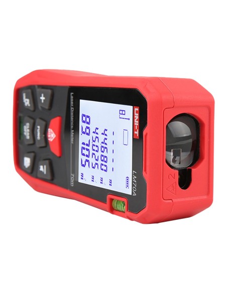 Comprar UNI-TREND LM70A Medidor láser de distancia - Rango de hasta 70 m con precisión milimétrica - Medición de longitud, área,